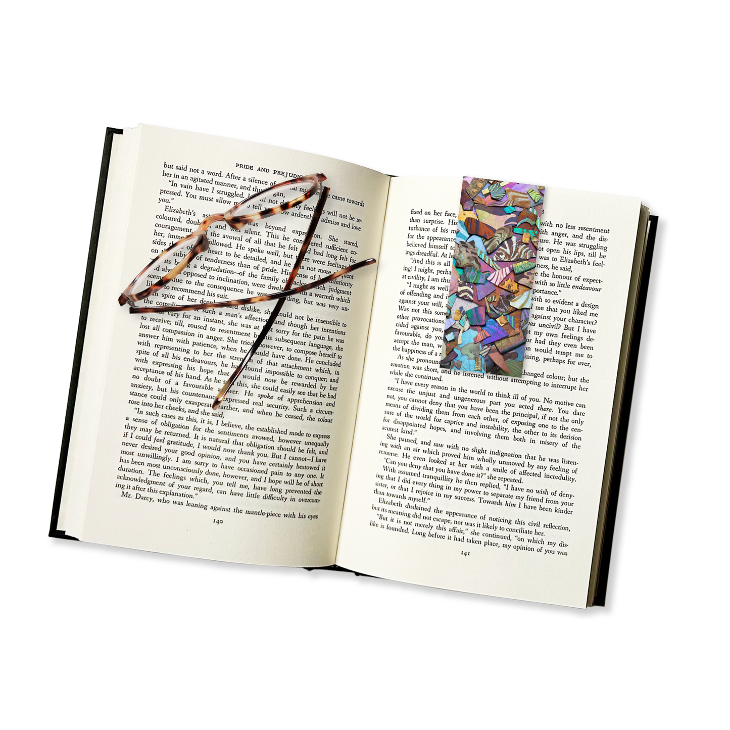 "Iridescence" magnetic bookmark