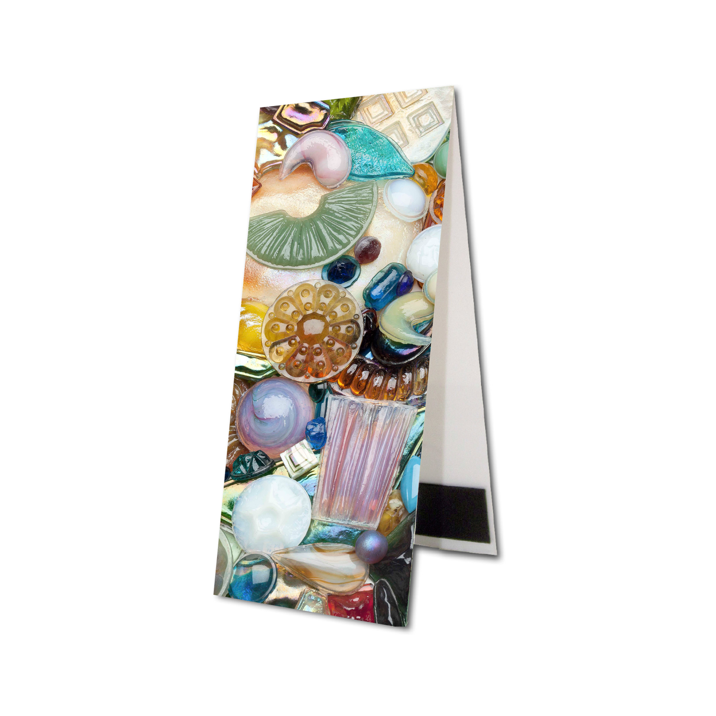 "Glass Jewels" magnetic bookmark