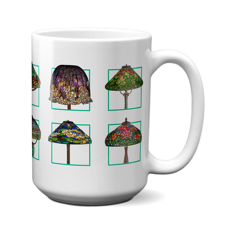 Ceramic mug, luminous lamps