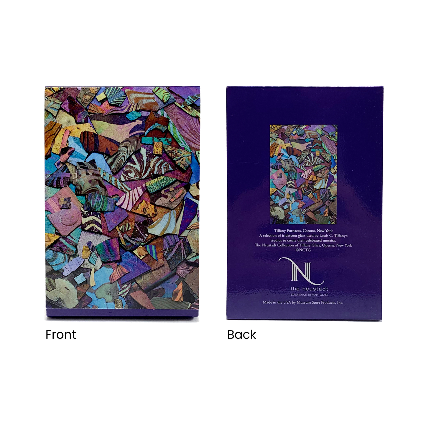 "Iridescence" magnetic notepad