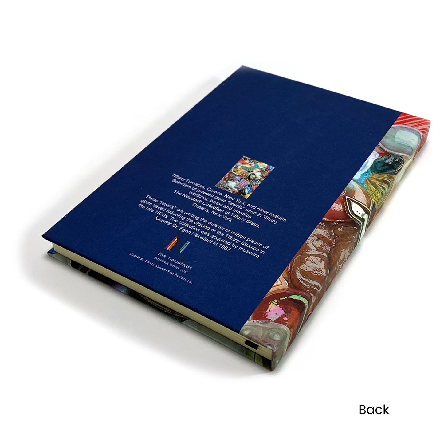 "Glass Jewels" hardcover journal