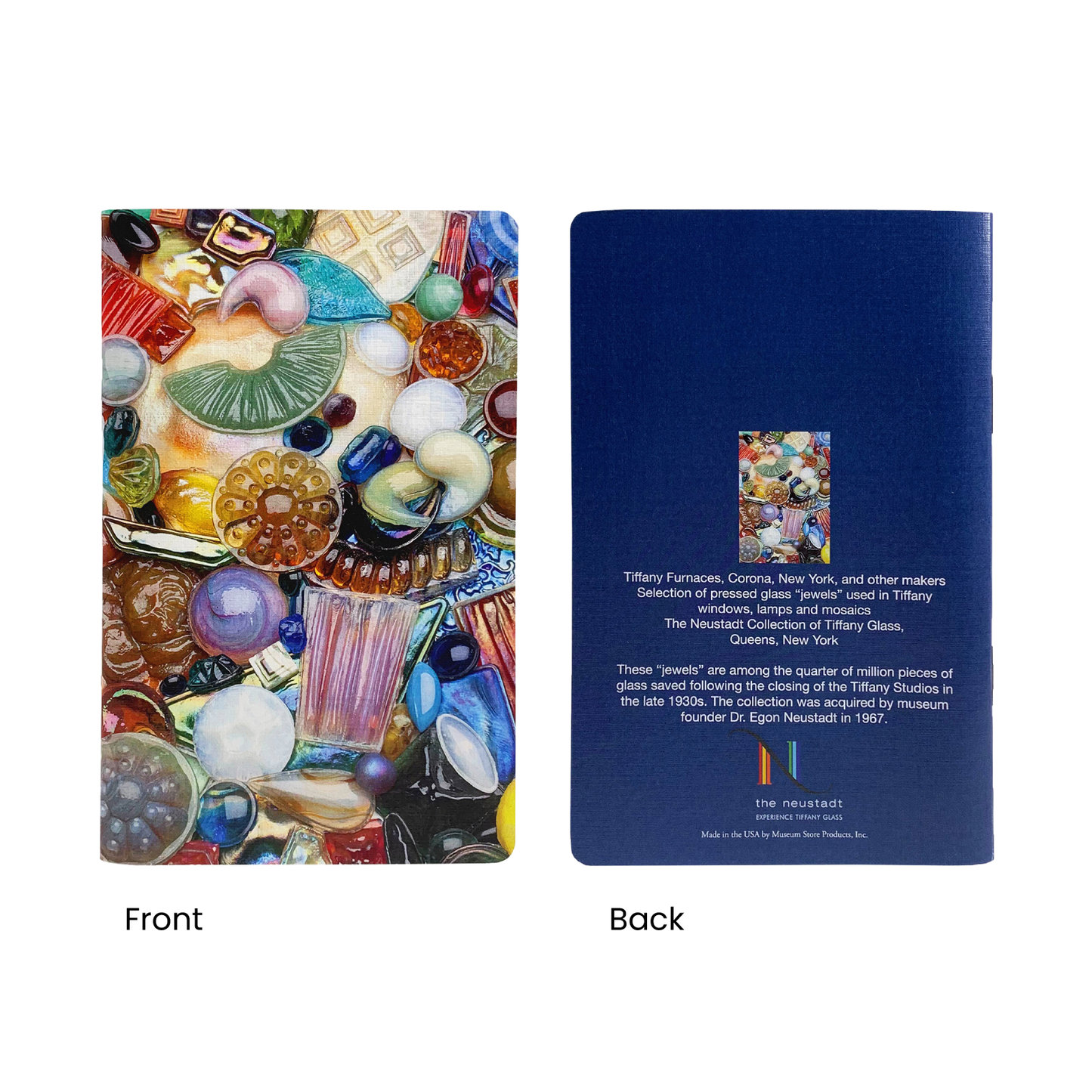 "Glass Jewels" pocket notebook, 2 size options