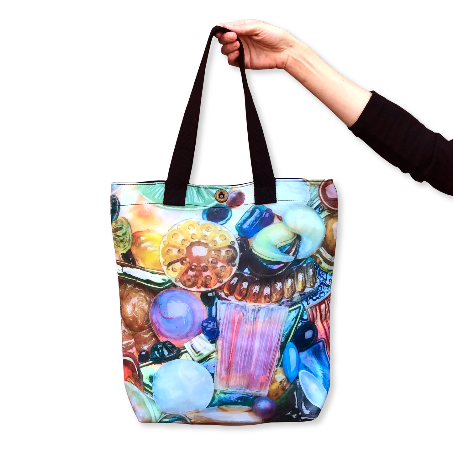 "Glass Jewels" tote bag