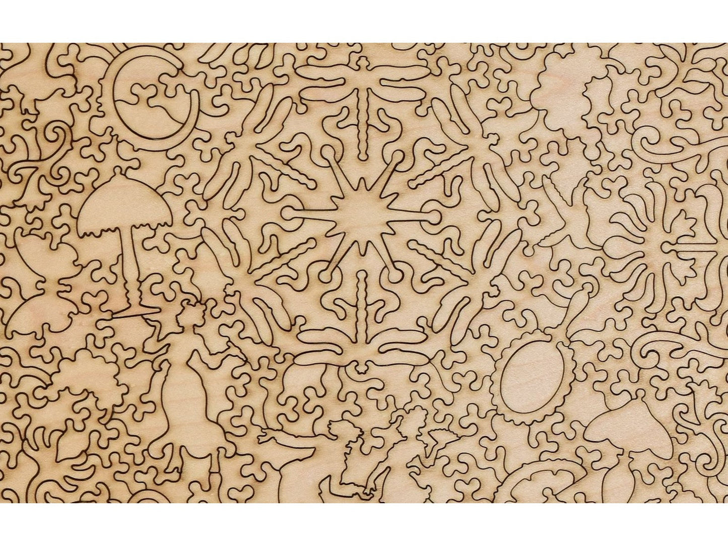 NEW! Lemon Tree with Grapevine and Trellis Window Puzzle