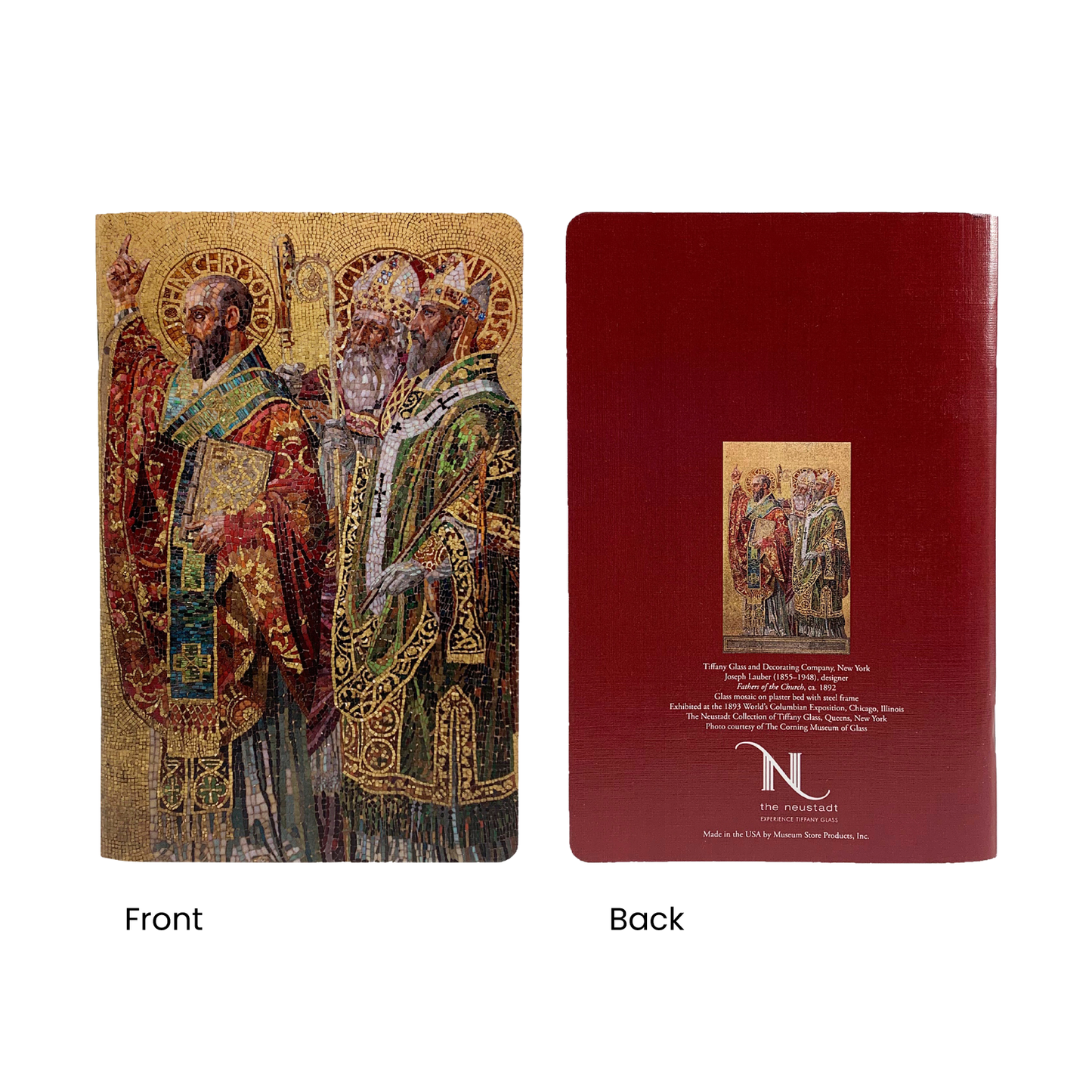 "Fathers of the Church" Mosaic pocket notebook, 2 size options