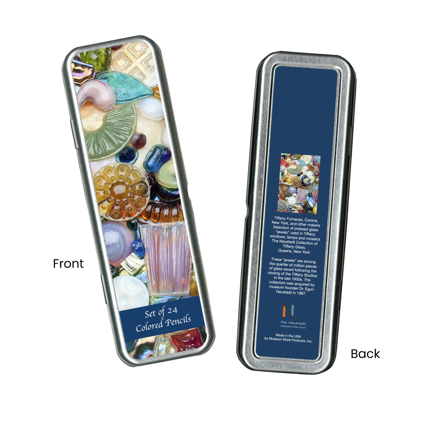 Tiffany glass colored pencil set