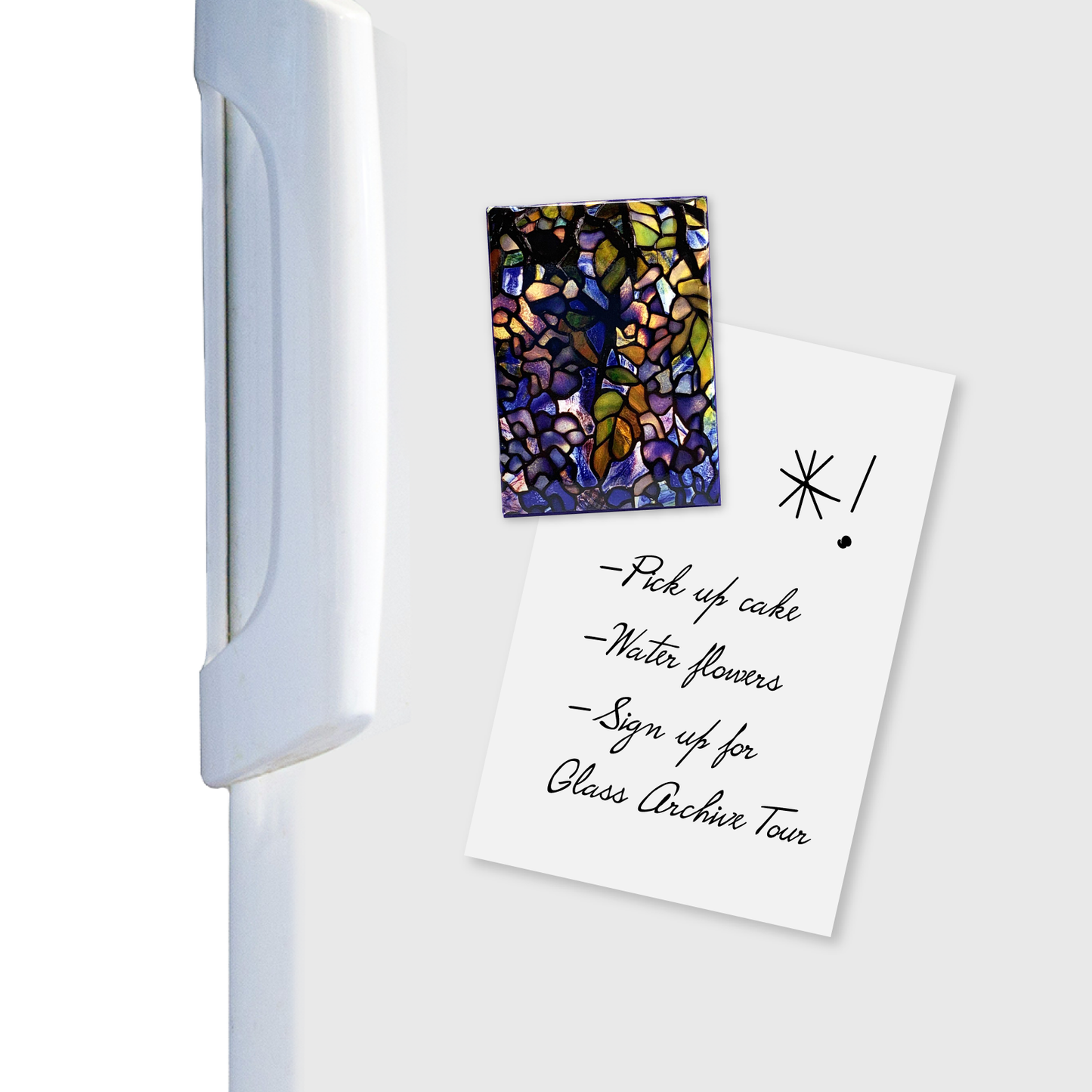 "Wisteria" magnet