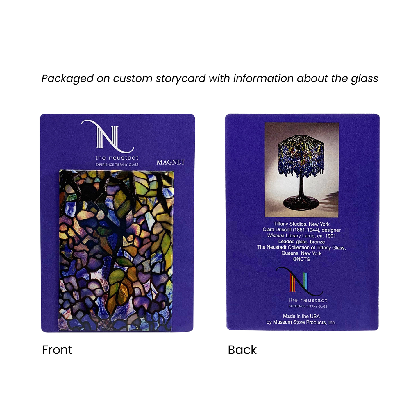 "Wisteria" magnet