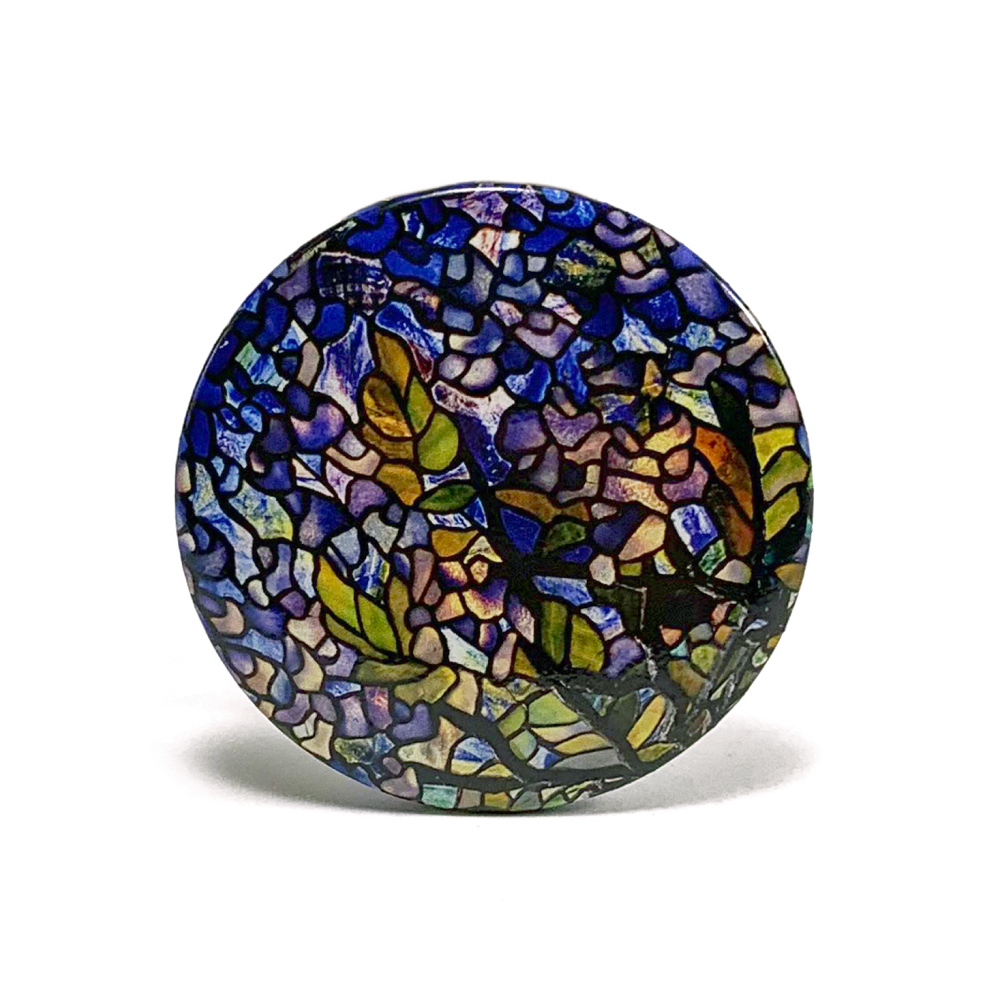 "Wisteria" hand mirror