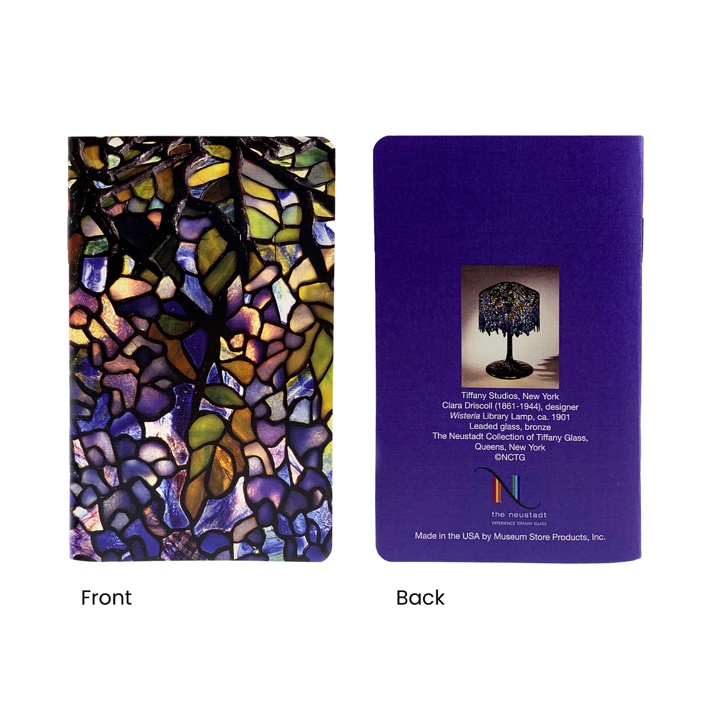 "Wisteria" pocket notebook, 2 size options