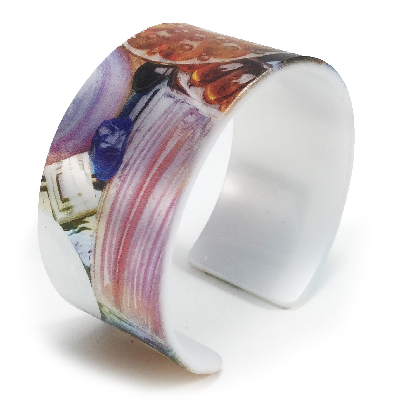 "Glass Jewels" cuff bracelet