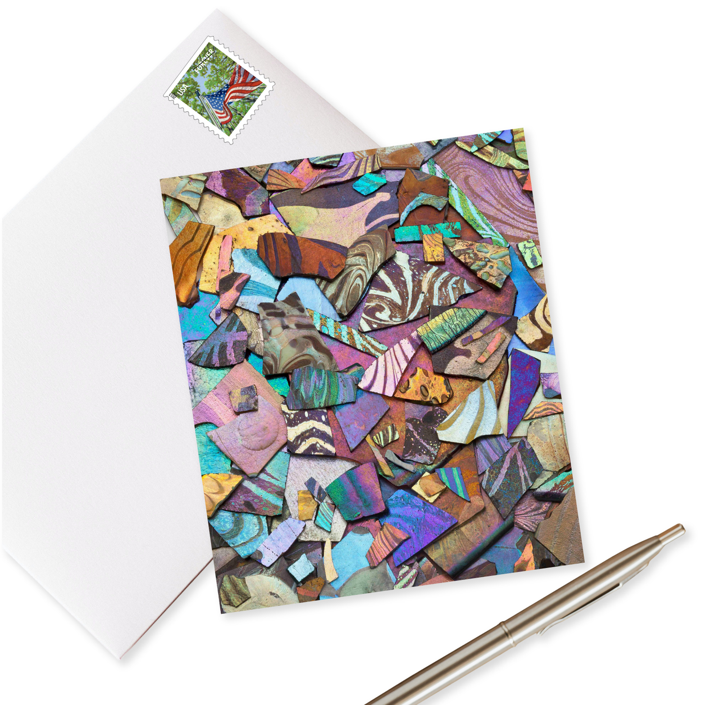 "Iridescence" notecards (set of 8)