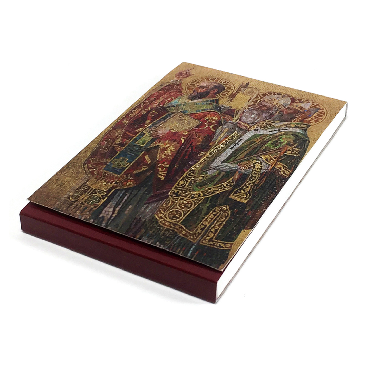 "Fathers of the Church" Mosaic magnetic notepad