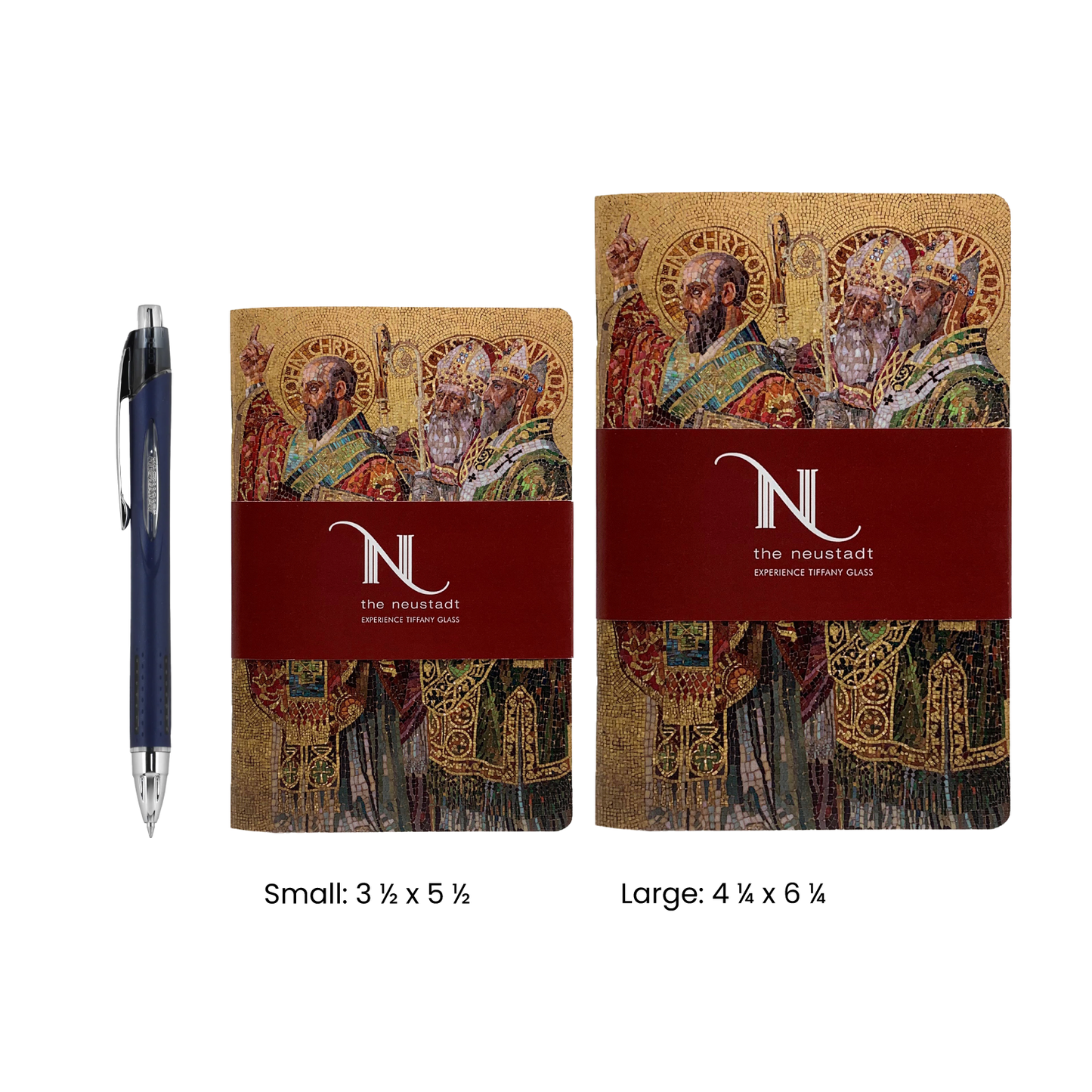 "Fathers of the Church" Mosaic pocket notebook, 2 size options