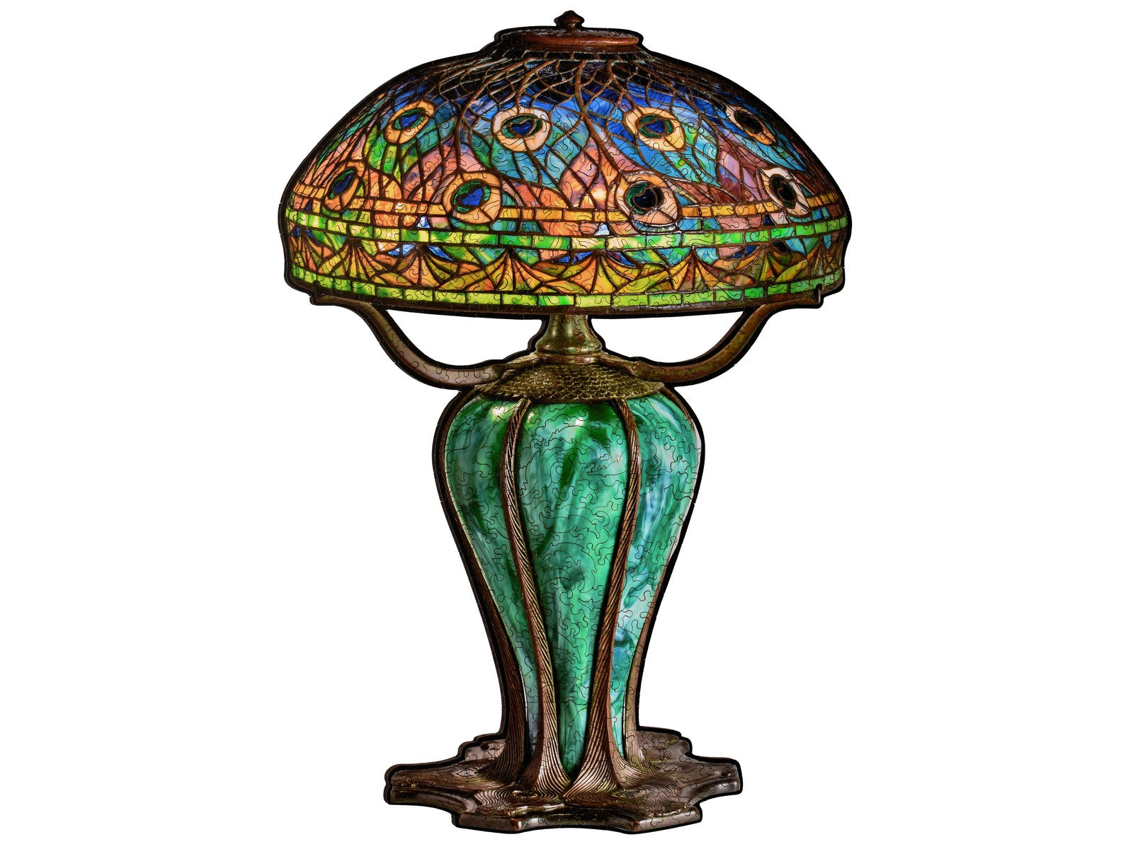 Peacock store Lamp