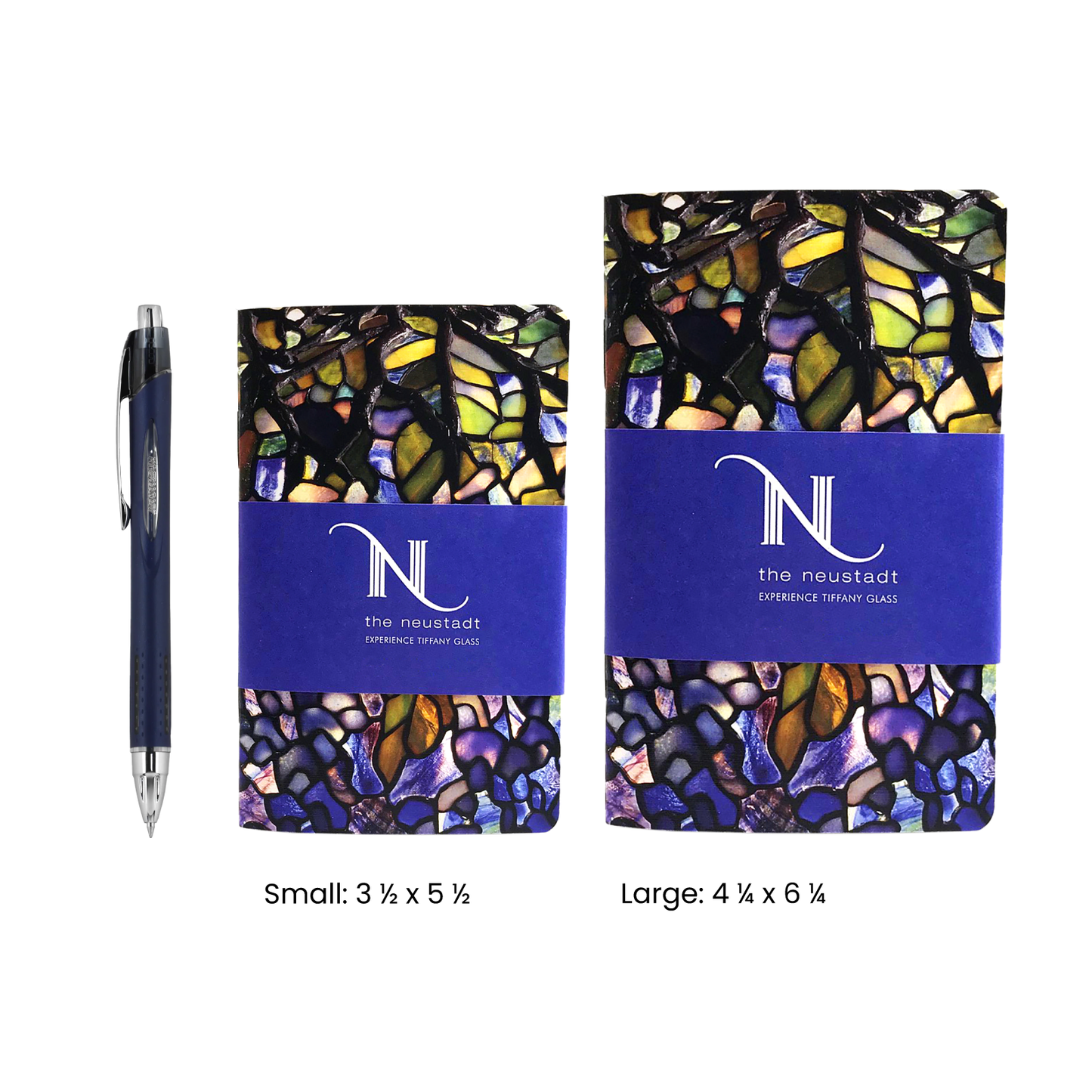 "Wisteria" pocket notebook, 2 size options